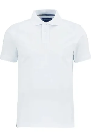 Barbour Hombre, Camisetas, Blanco, Talla: XL