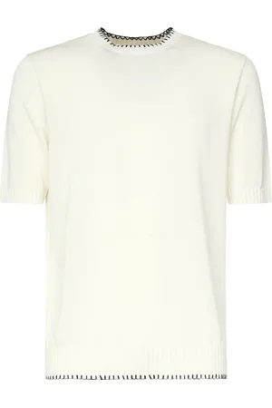 ELEVENTY Hombre, Camisetas, Blanco, Talla: XL