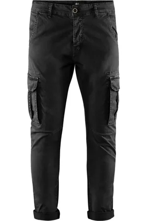 Bomboogie Hombre, Pantalones, Negro, Talla: W31
