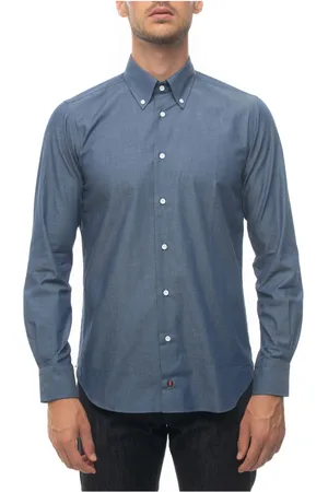 Carrel Hombre, Camisas, Azul, Talla: M