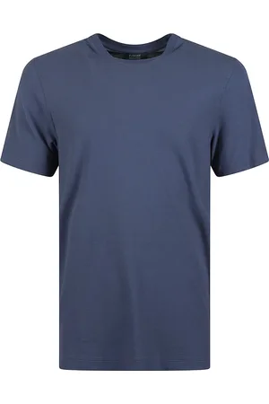 ZANONE Hombre, Camisetas, Azul, Talla: L