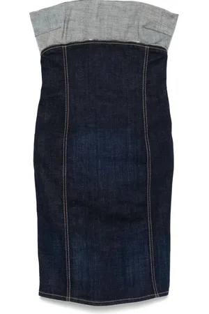 Dsquared2 Mujer, Vestidos, Azul, Talla: S