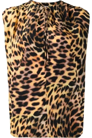 Stella McCartney Mujer, Camisetas, Marrón, Talla: S