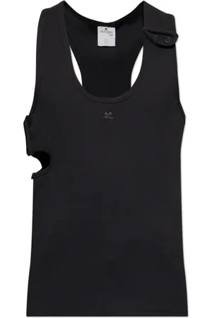 Courrèges Hombre, Camisetas, Negro, Talla: L