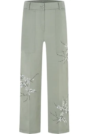 Cambio Mujer, Pantalones, Verde, Talla: M