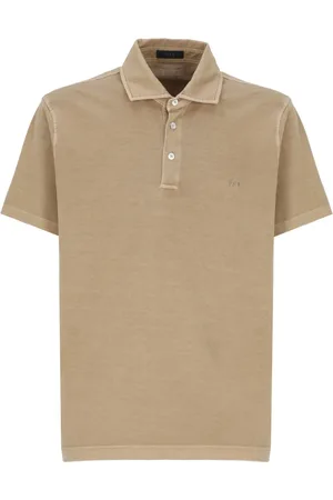 FAY Hombre, Camisetas, Marrón, Talla: M