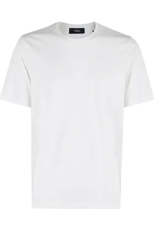 THEORY Hombre, Camisetas, Blanco, Talla: 2XL