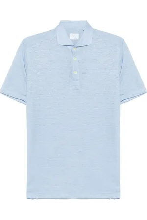 Finamore Hombre, Camisetas, Azul, Talla: S