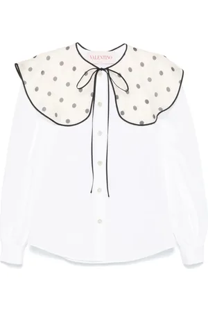 VALENTINO Mujer, Blusas y Camisas, Blanco, Talla: S