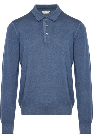 Gran Sasso Hombre, Camisetas, Azul, Talla: M