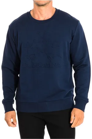 La Martina Hombre, Sudaderas, Azul, Talla: S
