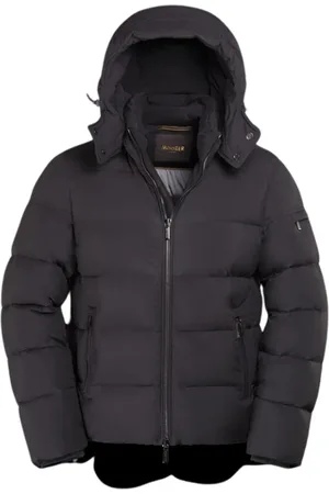 MOORER Hombre, Chaquetas, Negro, Talla: S