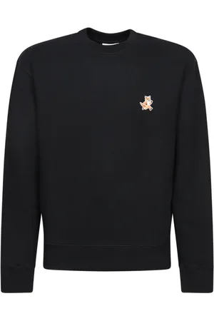 Maison Kitsuné Hombre, Sudaderas, Negro, Talla: L