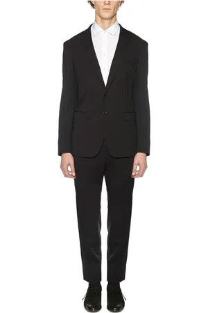 Tonello Hombre, Trajes, Negro, Talla: S