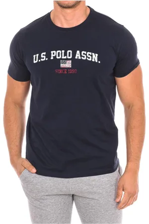 U.S. Polo Assn. Hombre, Camisetas, Azul, Talla: XL