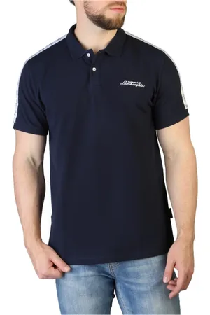 AUTOMOBILI LAMBORGHINI Hombre, Camisetas, Azul, Talla: M
