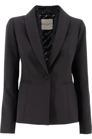 ERMANNO SCERVINO Mujer, Chaquetas, Negro, Talla: S