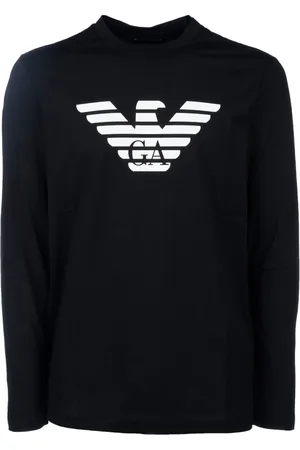 Emporio Armani Hombre, Camisetas, Negro, Talla: L