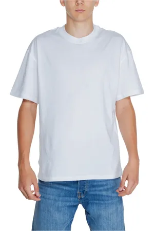 JACK & JONES Hombre, Camisetas, Blanco, Talla: 2XL