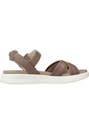 Geox Mujer, Zapatos, Marrón, Talla: 37 EU