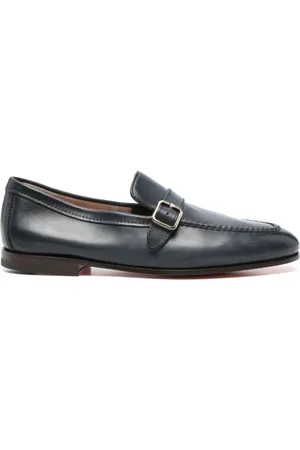 santoni Hombre, Zapatos, Negro, Talla: 42 EU