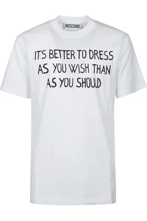Moschino Hombre, Camisetas, Blanco, Talla: M