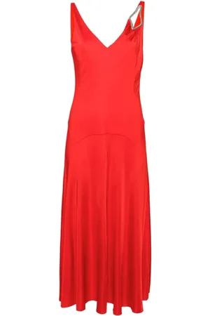 Lanvin Mujer, Vestidos, Rojo, Talla: S