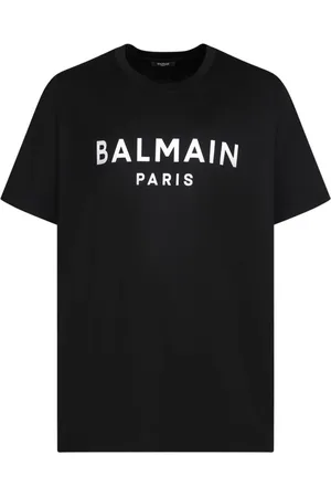 Balmain Hombre, Camisetas, Negro, Talla: 2XL