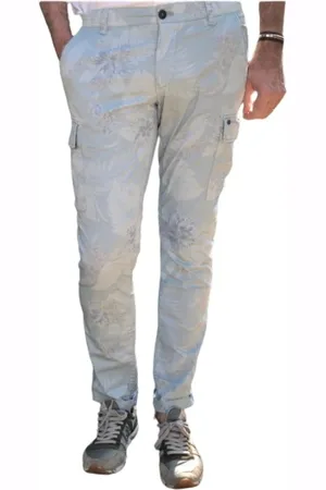 Masons Hombre, Pantalones, Gris, Talla: S