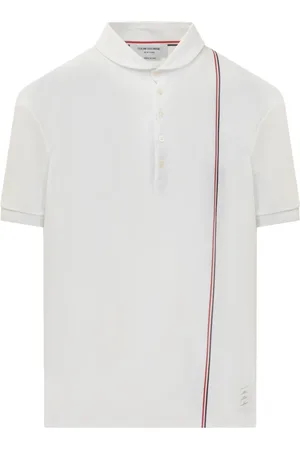 Thom Browne Hombre, Camisetas, Blanco, Talla: L