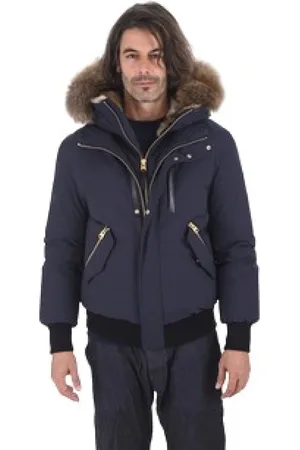 Mackage Hombre, Chaquetas, Azul, Talla: 4XS
