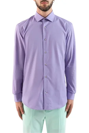 COR SINE LABE DOLI Hombre, Camisas, Púrpura, Talla: M