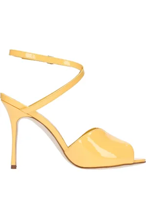 Manolo Blahnik Mujer, Zapatos, Amarillo, Talla: 38 1/2 EU