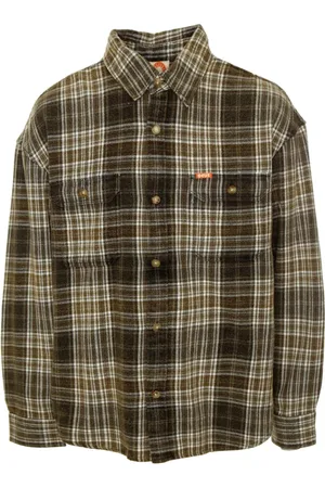 Deus Ex Machina Hombre, Camisas, Gris, Talla: L