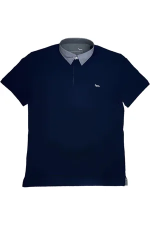 HARMONT&BLAINE Hombre, Camisetas, Azul, Talla: M