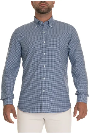FAY Hombre, Camisas, Azul, Talla: 3XL
