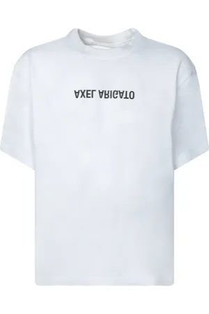 Axel Arigato Hombre, Camisetas, Blanco, Talla: L