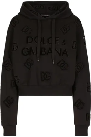 Dolce & Gabbana Mujer, Sudaderas, Negro, Talla: S