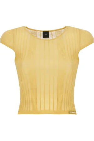 Pinko Mujer, Blusas y Camisas, Amarillo, Talla: M
