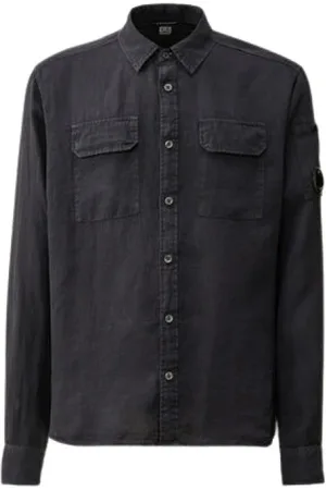 C.P. Company Hombre, Camisas, Azul, Talla: S