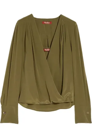 Max Mara Mujer, Blusas y Camisas, Verde, Talla: M