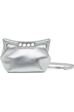 Alexander McQueen Mujer, Bolsos, Gris, Talla: ONE Size