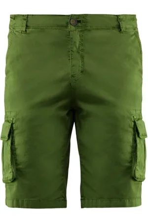Bomboogie Hombre, Pantalones cortos, Verde, Talla: W40