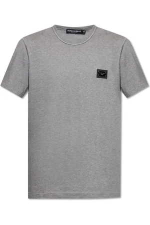 Dolce & Gabbana Hombre, Camisetas, Gris, Talla: 3XL
