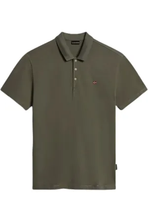 Napapijri Hombre, Camisetas, Verde, Talla: S
