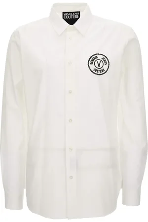 VERSACE Hombre, Camisas, Blanco, Talla: S