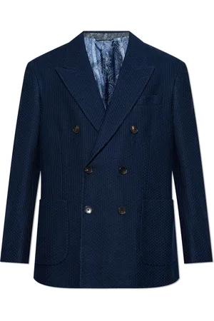 Etro Hombre, Chaquetas, Azul, Talla: M
