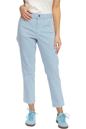 2-Biz Mujer, Pantalones, Azul, Talla: 3XL