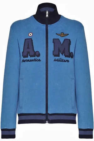 Aeronautica Militare Hombre, Sudaderas, Azul, Talla: S