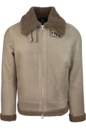 DFOUR Hombre, Chaquetas, Marrón, Talla: L